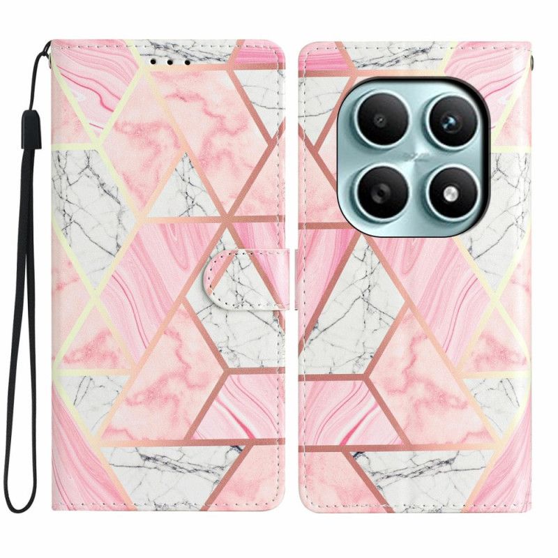 Peněženková Pouzdra Xiaomi Redmi Note 15 5g Kryty Na Mobil Růžový Mramor