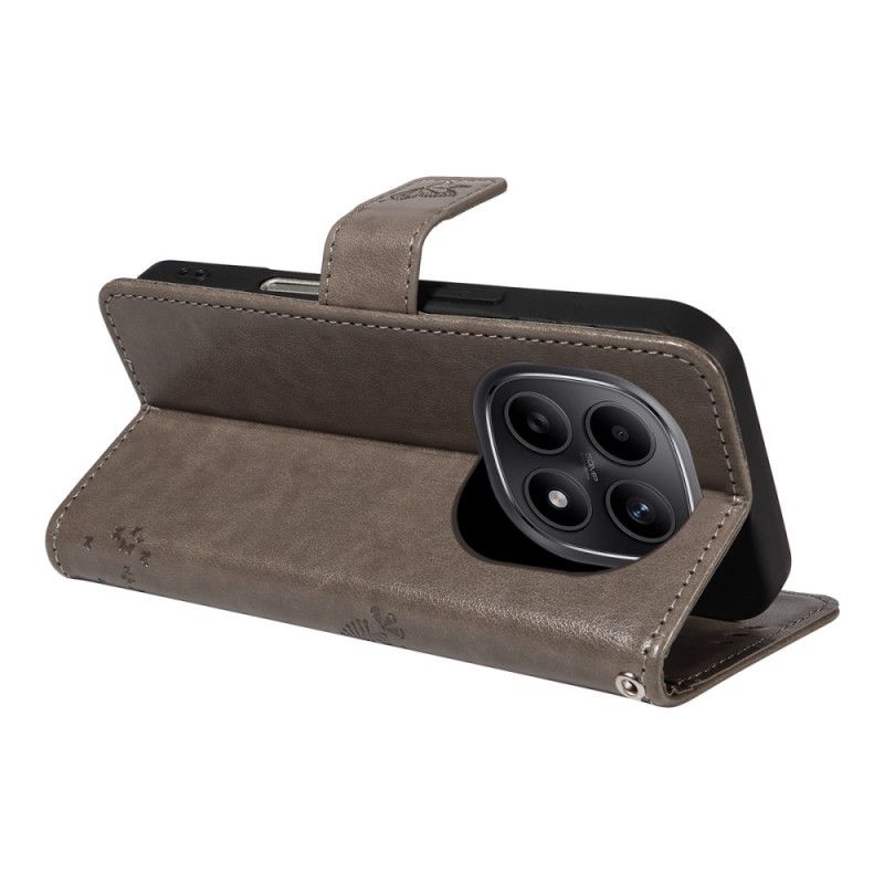 Peněženková Pouzdra Xiaomi Redmi Note 15 5g Kryty Na Mobil Vzor Kočky A Stromu