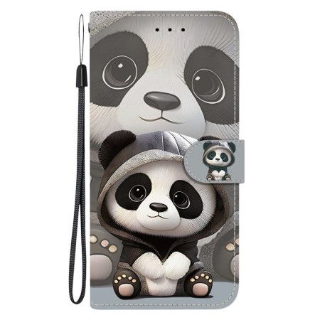 Peněženková Pouzdra Xiaomi Redmi Note 15 5g Panda Vzor