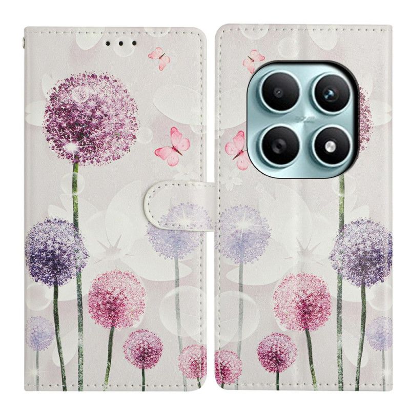 Peněženková Pouzdra Xiaomi Redmi Note 15 5g Vzor Pampelišky