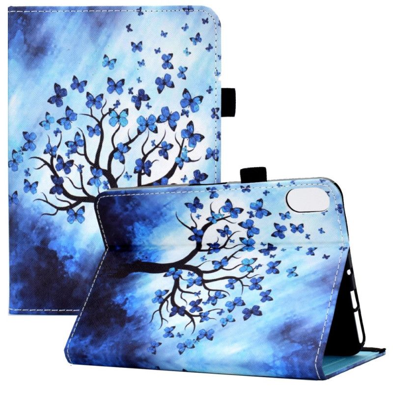 Kožený Kryt iPad (2025) Strom V Bouři