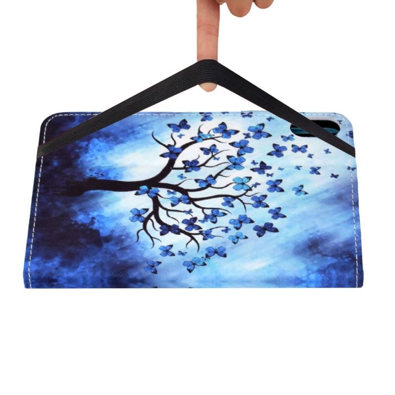 Kožený Kryt iPad (2025) Strom V Bouři