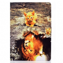 Kožený Kryt Na iPad (2025) Kočka