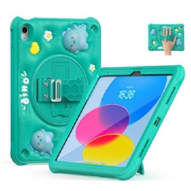 Kryt iPad (2025) Kryty Na Mobil Dětská Rukojeť A Stojan S Dinosaurem