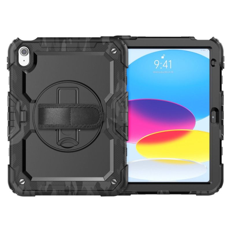 Kryt iPad (2025) Kryty Na Mobil Plná Ochrana S Ramenním Popruhem