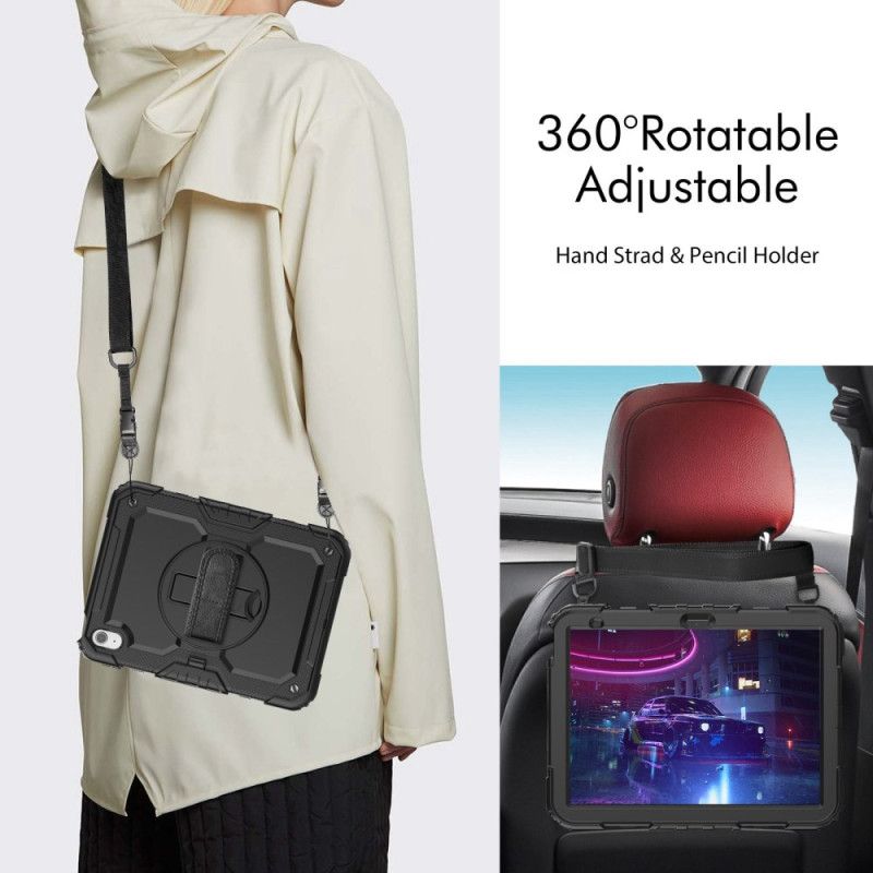 Kryt iPad (2025) Odolný S Rukojetí A Stojanem