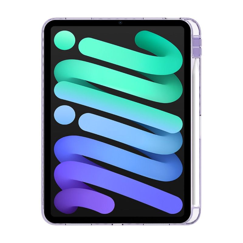 Kryt iPad (2025) Průhledný Držák Stylusu