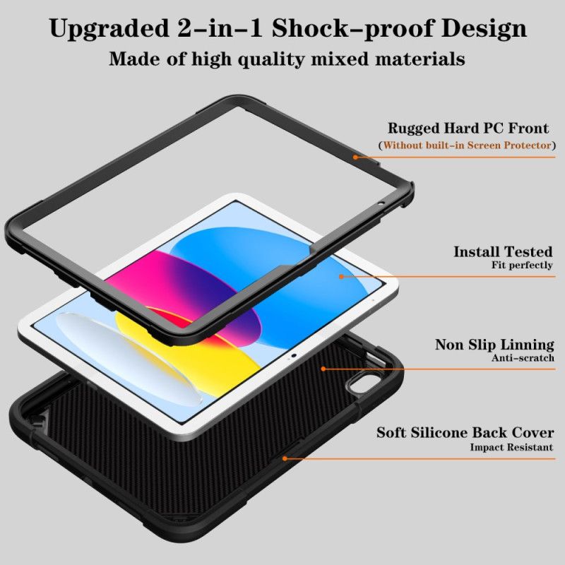 Kryt iPad (2025) Punkový Stojánek A Ramenní Popruh