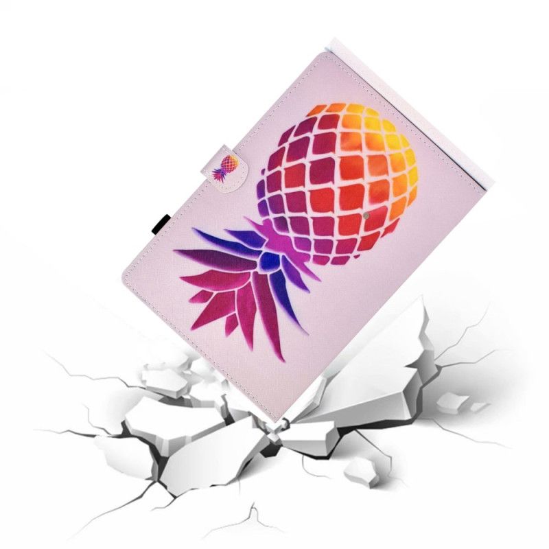 Peněženková Pouzdra iPad (2025) Kryty Na Mobil Barevný Ananas