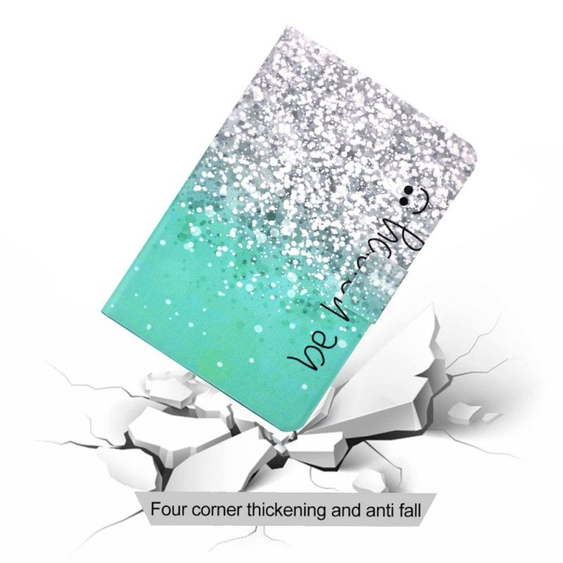 Peněženková Pouzdra iPad (2025) Kryty Na Mobil Buď Šťastný