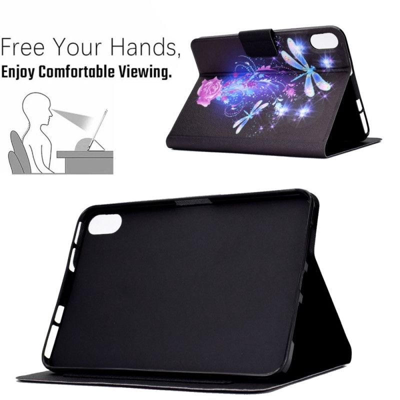 Peněženková Pouzdra iPad (2025) Kryty Na Mobil Motýlí Pohádka