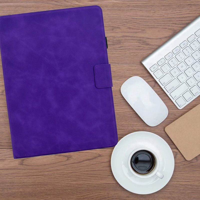 Peněženková Pouzdra iPad (2025) Kryty Na Mobil Retro Kožený Efekt