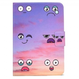 Peněženková Pouzdra iPad (2025) Kryty Na Mobil Vtipné Obličeje