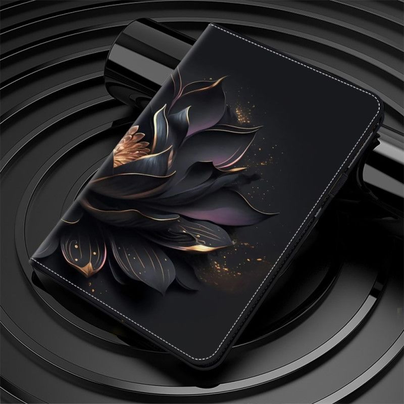 Pouzdra iPad (2025) Kryty Na Mobil Černá Růže