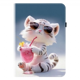 Pouzdro Na iPad (2025) Kreslený Tygr