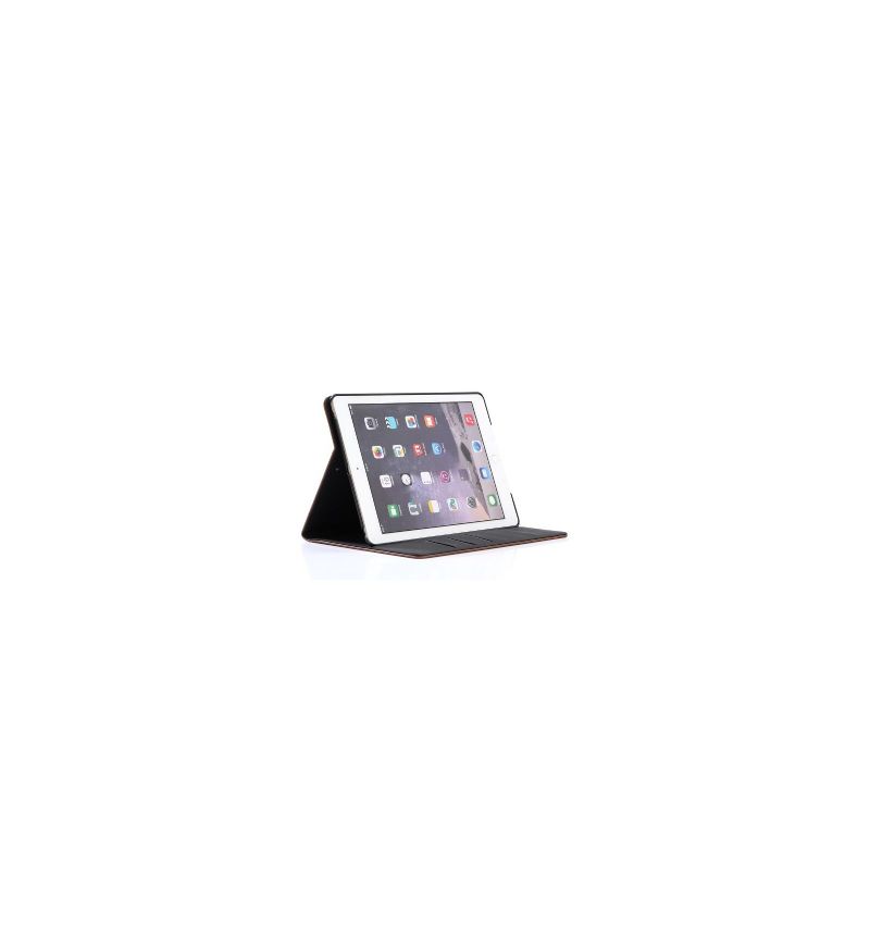 iPad 9.7 2018 / 2017 Retro Kryt Z Umělé Kůže