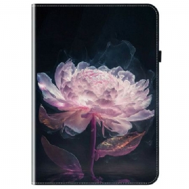 Kožený Kryt Na Xiaomi Pad 7 / 7 Pro Pivoňka