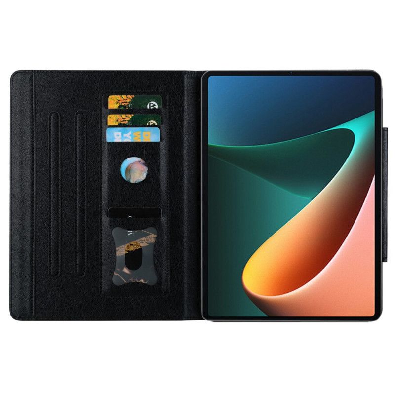 Kožený Kryt Xiaomi Pad 7 / 7 Pro Kočičí Spona