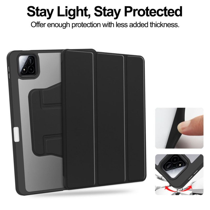 Pouzdra Xiaomi Pad 7 / 7 Pro Kryty Na Mobil Kožený Efekt S Otočným Stojánkem O