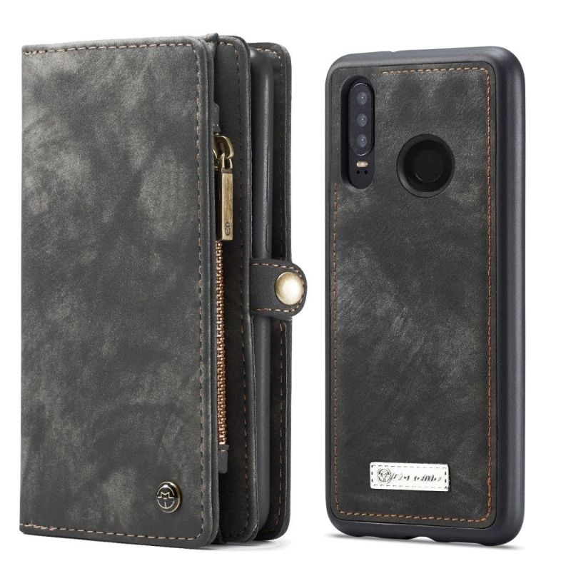 Kryt Flipové Pouzdro Na Huawei P30 Lite Peněženkové Pouzdro S Odnímatelným Pláštěm
