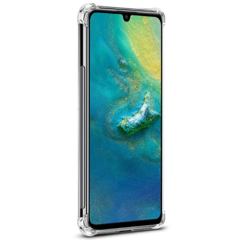 Kryt Na Huawei P30 Lite Transparentní + Ochranná Fólie