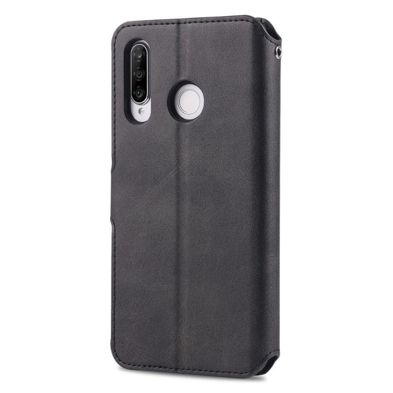 Pouzdra Na Huawei P30 Lite Flipové Pouzdro Folio Pouzdra Na Karty Z Imitace Kůže