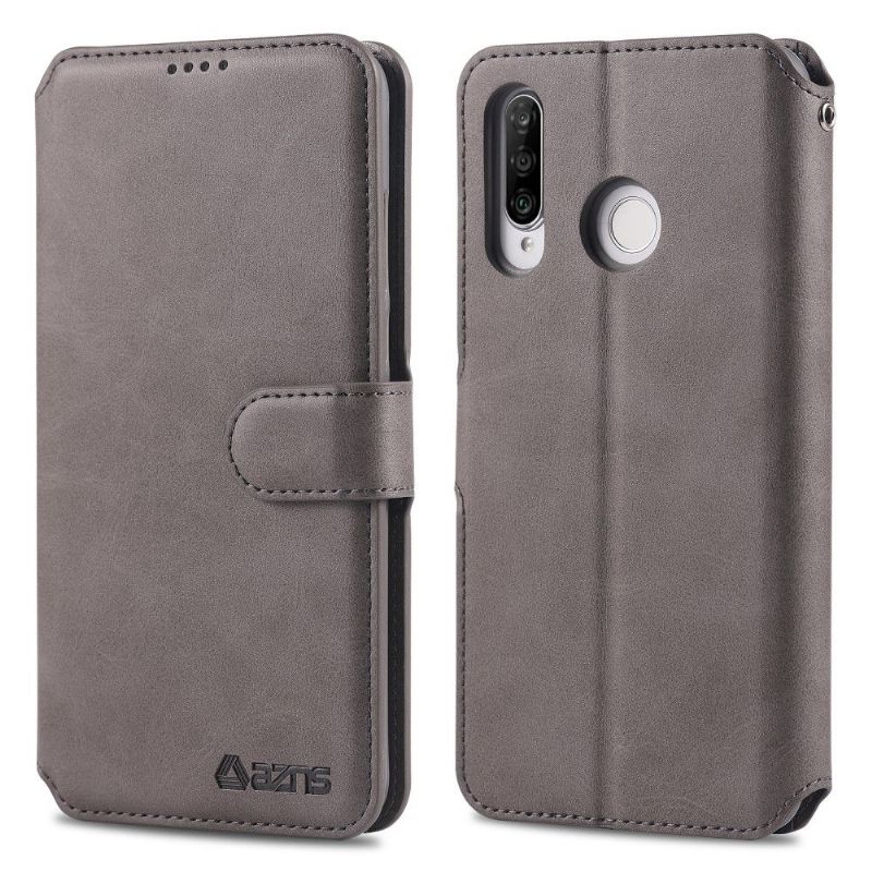 Pouzdra Na Huawei P30 Lite Flipové Pouzdro Folio Pouzdra Na Karty Z Imitace Kůže
