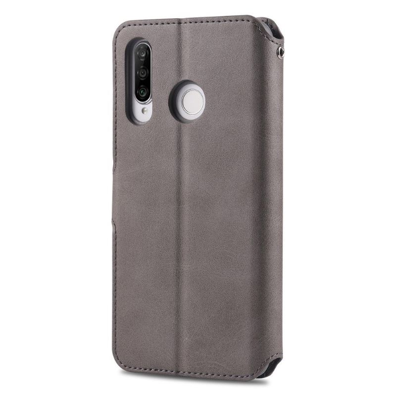 Pouzdra Na Huawei P30 Lite Flipové Pouzdro Folio Pouzdra Na Karty Z Imitace Kůže