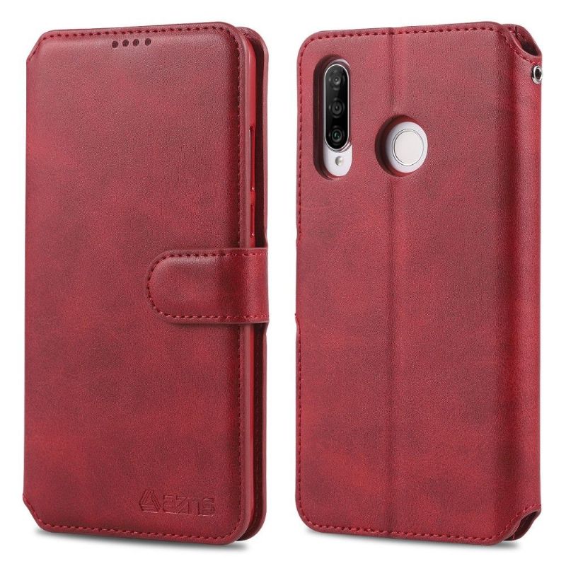Pouzdra Na Huawei P30 Lite Flipové Pouzdro Folio Pouzdra Na Karty Z Imitace Kůže
