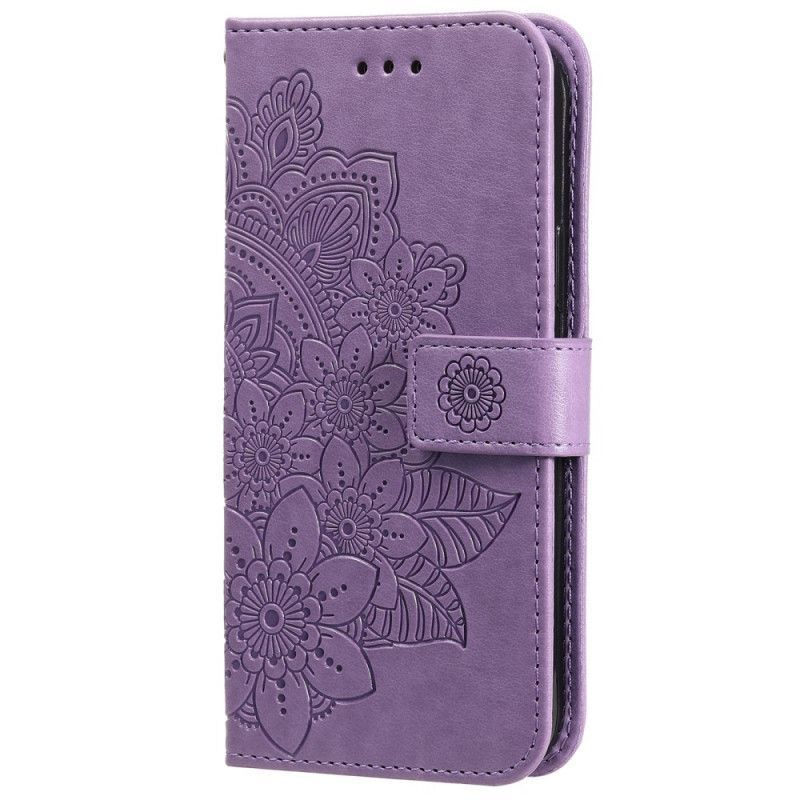 Flipové Pouzdro Na Samsung Galaxy A13 5G / A04s Květinová Mandala