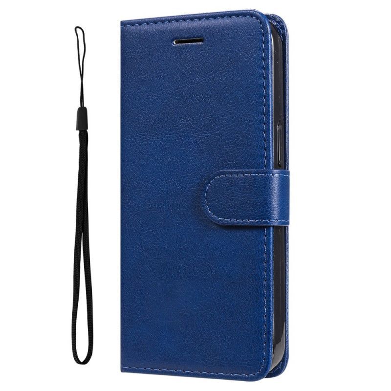 Flipové Pouzdro Na Samsung Galaxy A13 5G / A04s Na Lana Solid Color Series Strappy