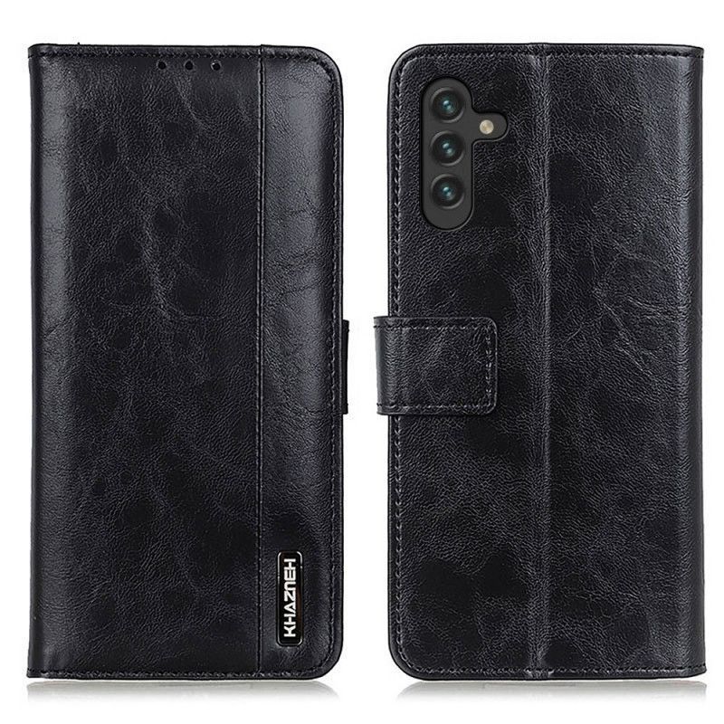 Flipové Pouzdro Na Samsung Galaxy A13 5G / A04s Styl Khazneh Elegance Kůže