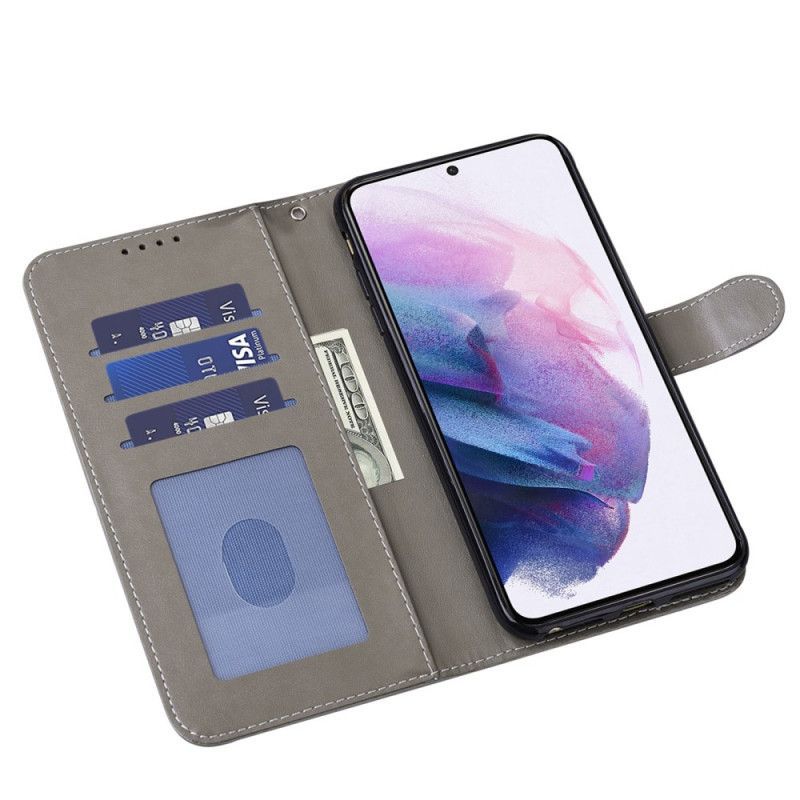 Kožené Pouzdro Na Samsung Galaxy A13 5G / A04s Strom A Jelen