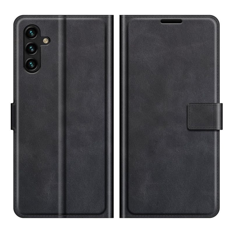Kožené Pouzdro Na Samsung Galaxy A13 5G / A04s Umělá Kůže Slim