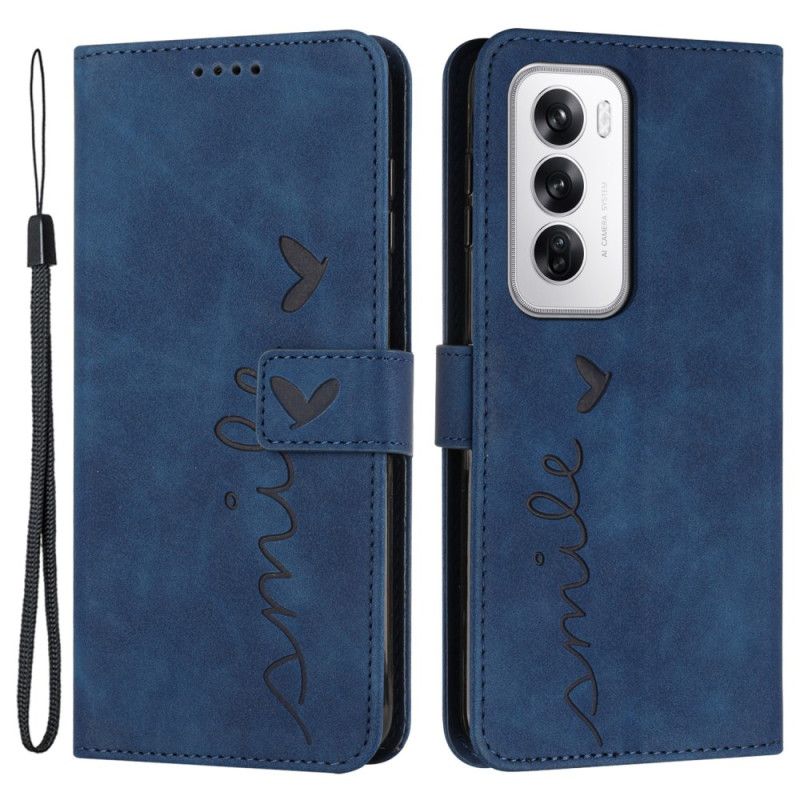 Kožený Kryt Oppo Reno 12 5g Úsměv
