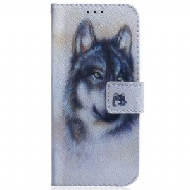 Kožený Kryt Oppo Reno 12 5g Vlk Abarva