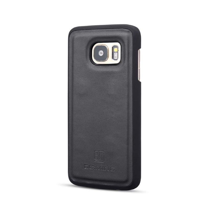Kryt Flipové Pouzdro Na Samsung Galaxy S7 Kůže S Odnímatelnou Skořepinou