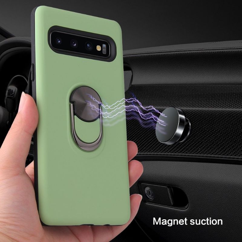 Kryt Na Samsung Galaxy S10 5G Matný Efekt S Podporou Na Zadní Straně