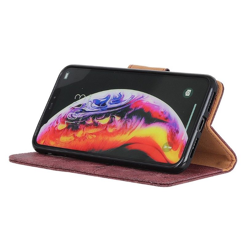 Flipové Pouzdro Na Xiaomi Mi A3 Edouard Ve Vintage Umělé Kůži