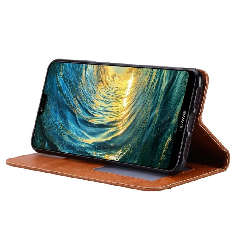 Flipové Pouzdro Na Xiaomi Mi A3 Funkce Podpory Kůže