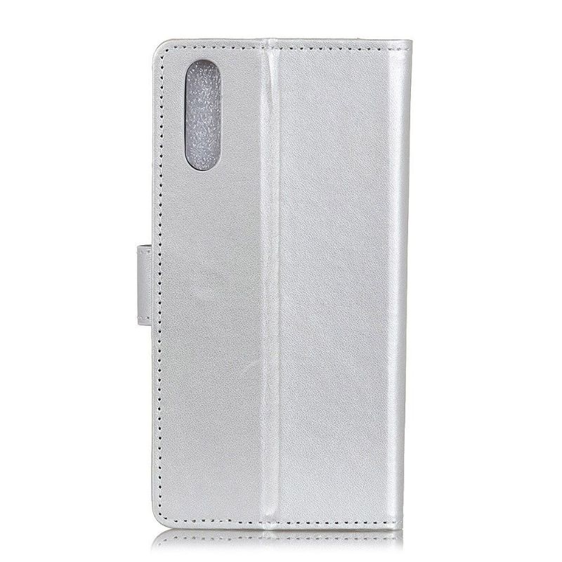Flipové Pouzdro Na Xiaomi Mi A3 Základní Umělá Kůže