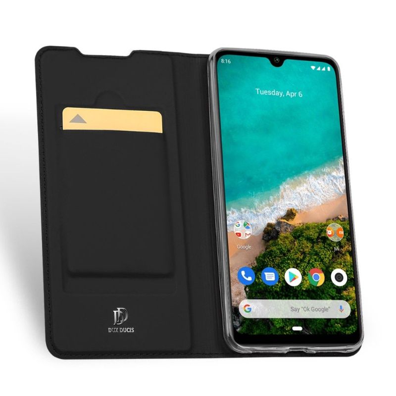 Kožené Pouzdro Na Xiaomi Mi A3 Saténový Povlak
