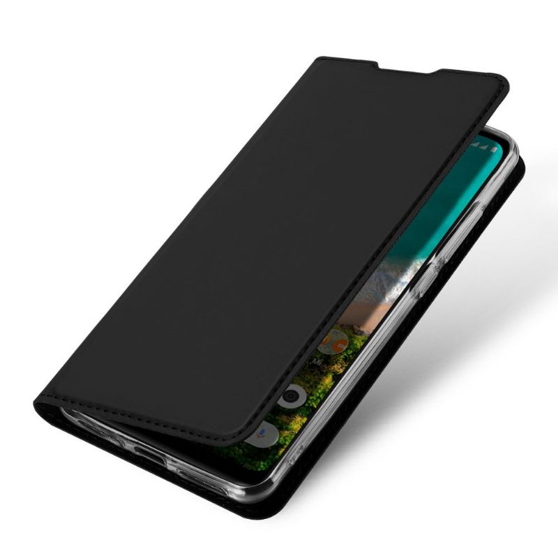 Kožené Pouzdro Na Xiaomi Mi A3 Saténový Povlak