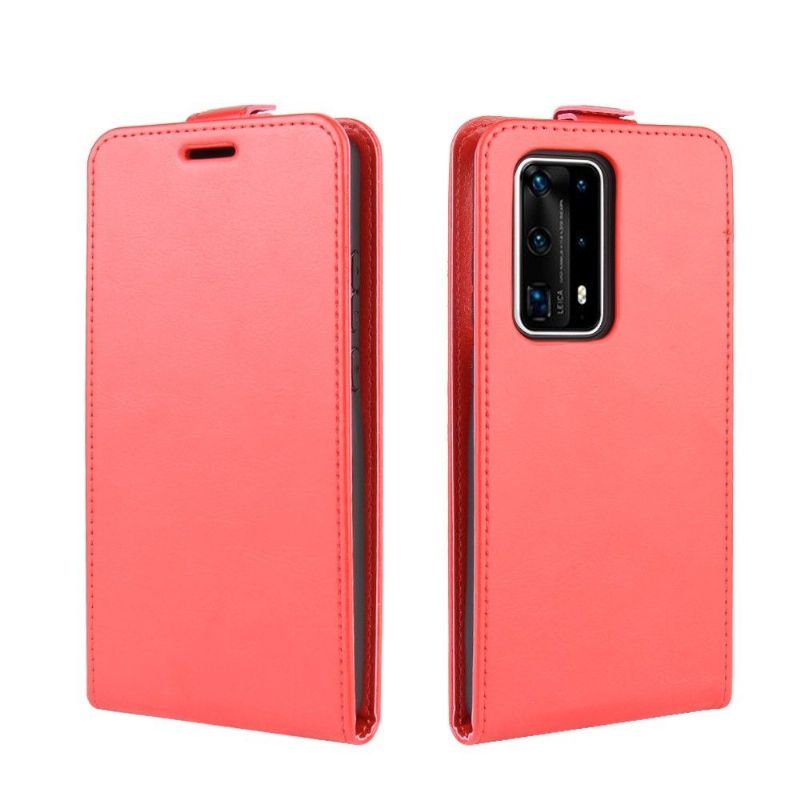 Flipové Pouzdro Na Huawei P40 Pro+ Kožené Pouzdro Vertikální Umělá Kůže