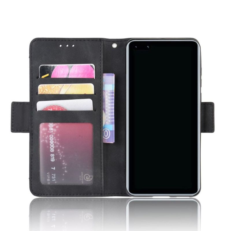 Flipové Pouzdro Na Huawei P40 Pro+ Premium S Držitelem Karty
