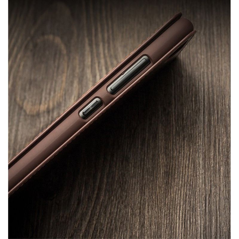 Pouzdra Na Honor View 10 Ručně Vyráběná Pravá Kůže - Hnědá