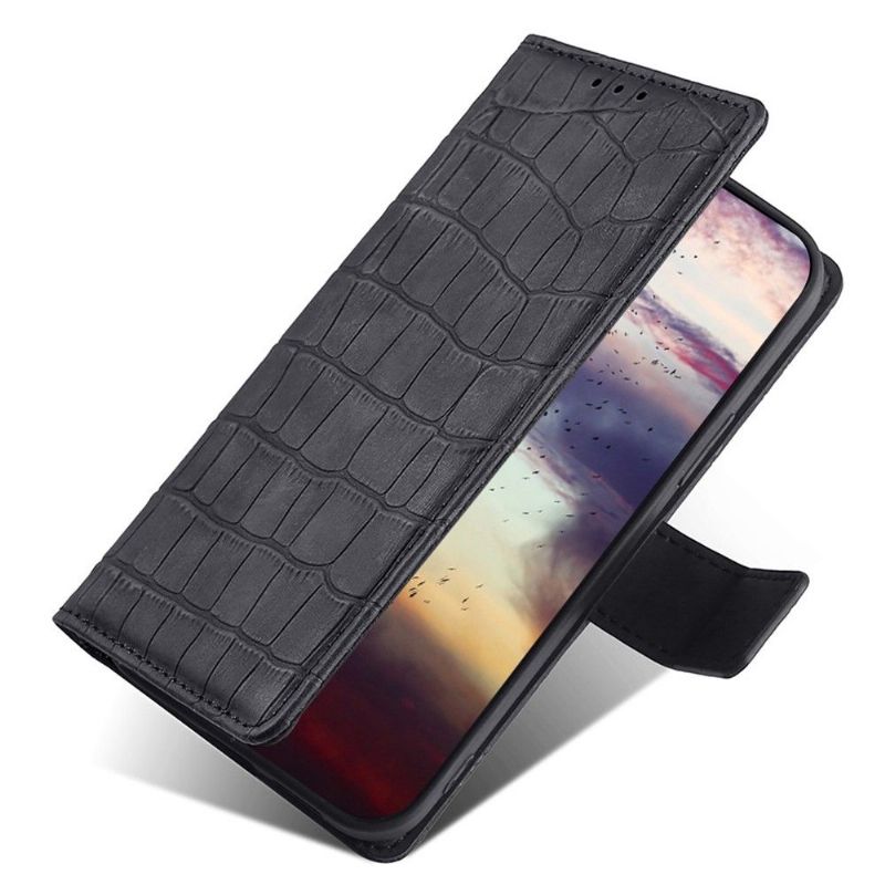 Flipové Pouzdro Na Xiaomi 12 Pro Ana Faux Krokodýlí Kůže