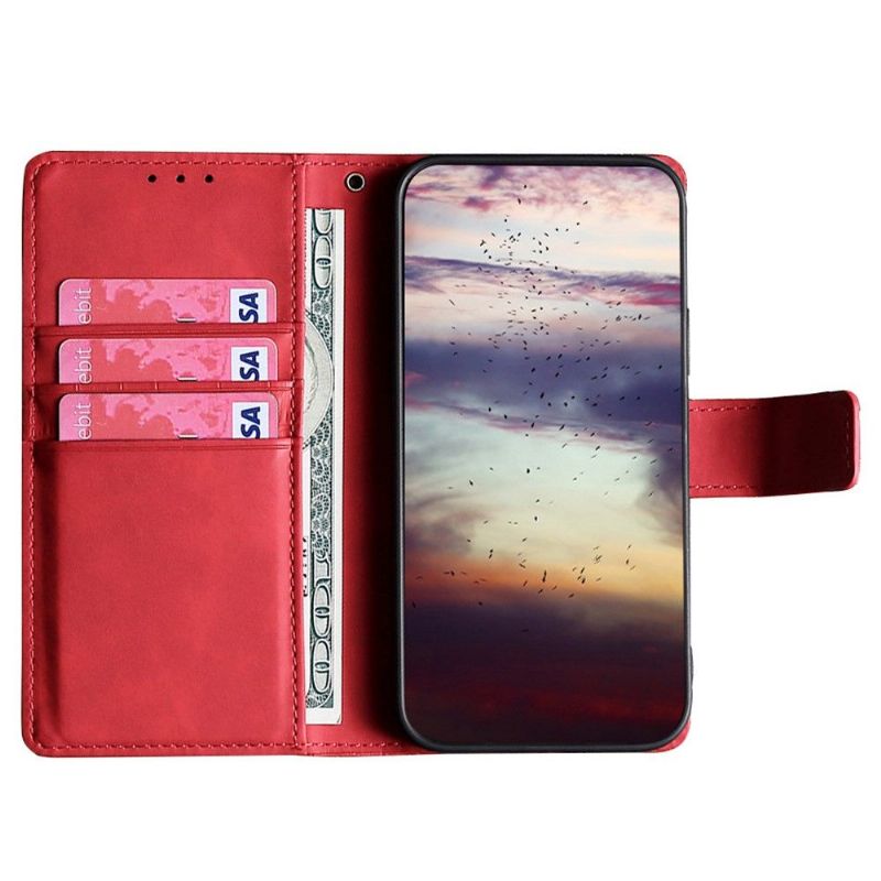 Flipové Pouzdro Na Xiaomi 12 Pro Ana Faux Krokodýlí Kůže