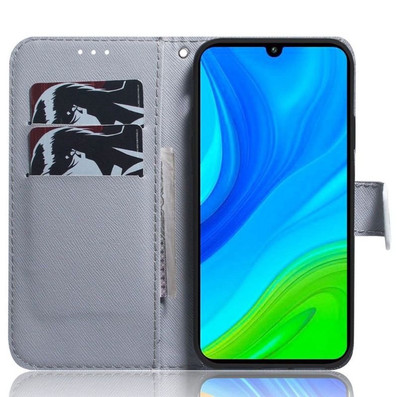 Flipové Pouzdro Na Xiaomi 12 Pro Bílé Květy