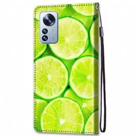 Flipové Pouzdro Na Xiaomi 12 Pro Citron